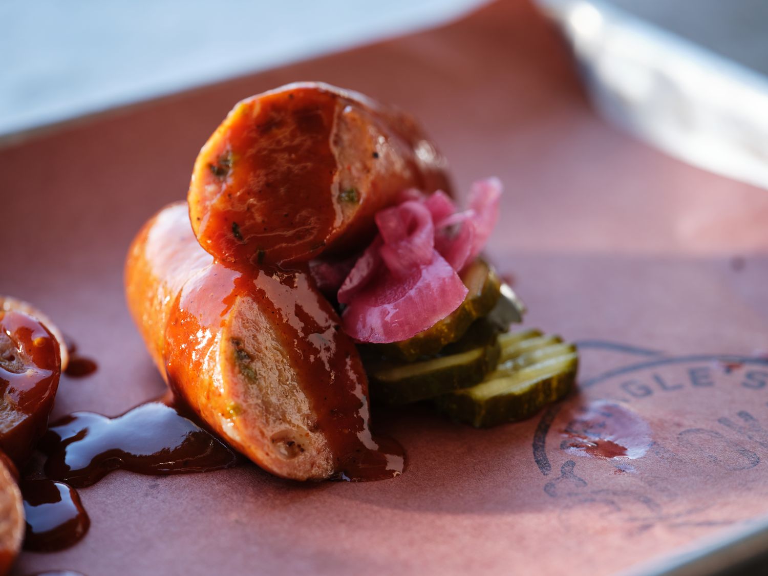 Pulled pork sandwich